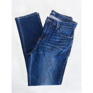 Old Navy Athletic Fit Men’s Dark Denim Jeans 34 x 32 Straight Built In Flex